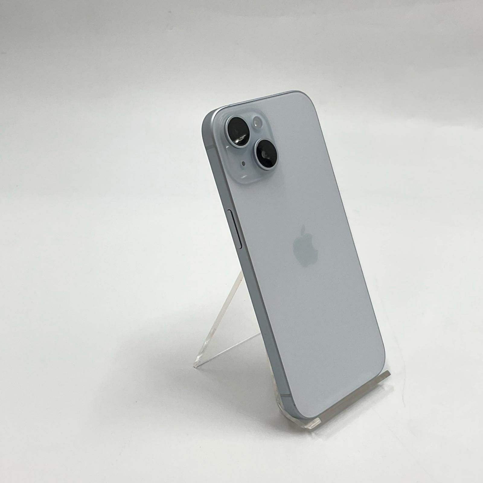 バッテリー91%Apple iPhone 15 128gb ブルー iPhone15 128GB SIM