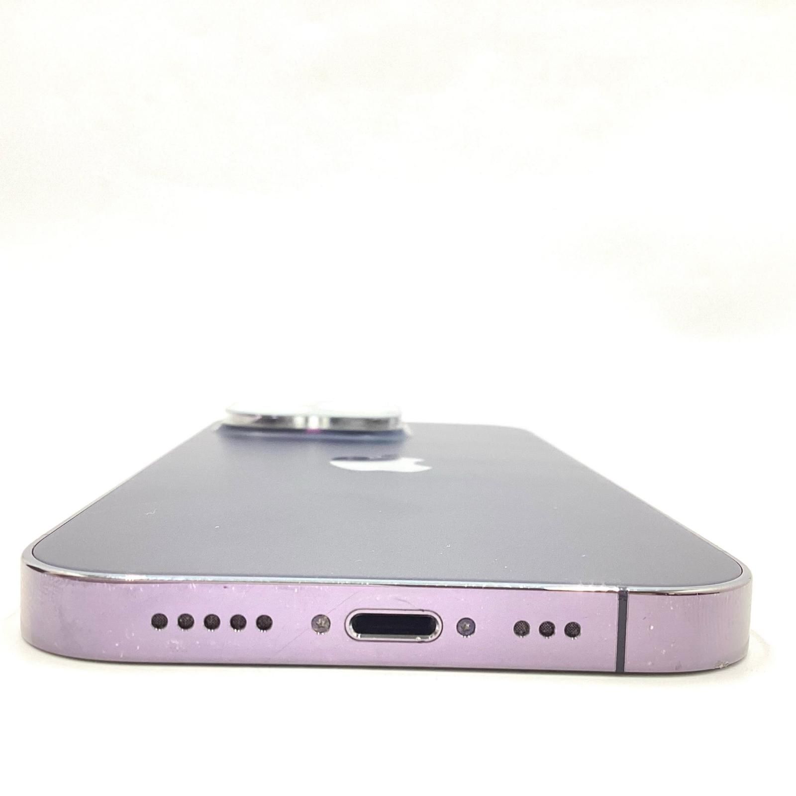 iPhone 14 Pro 256GB パープル docomo 白ロム 動作確認済 85%【全額