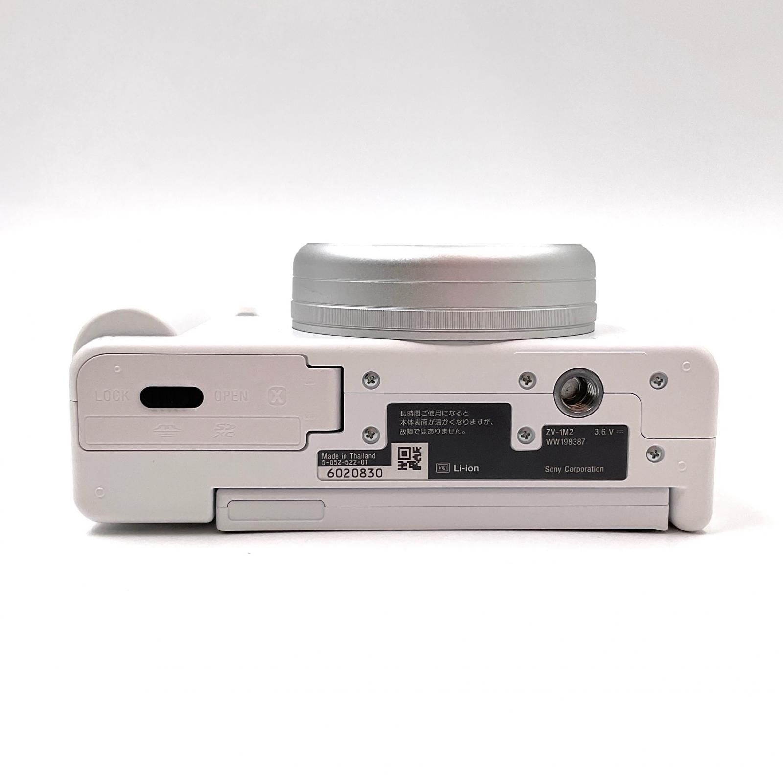 Sony コンパクトデジタルカメラ VLOGCAM ZV-1M2 [ホワイト] 美品 動作