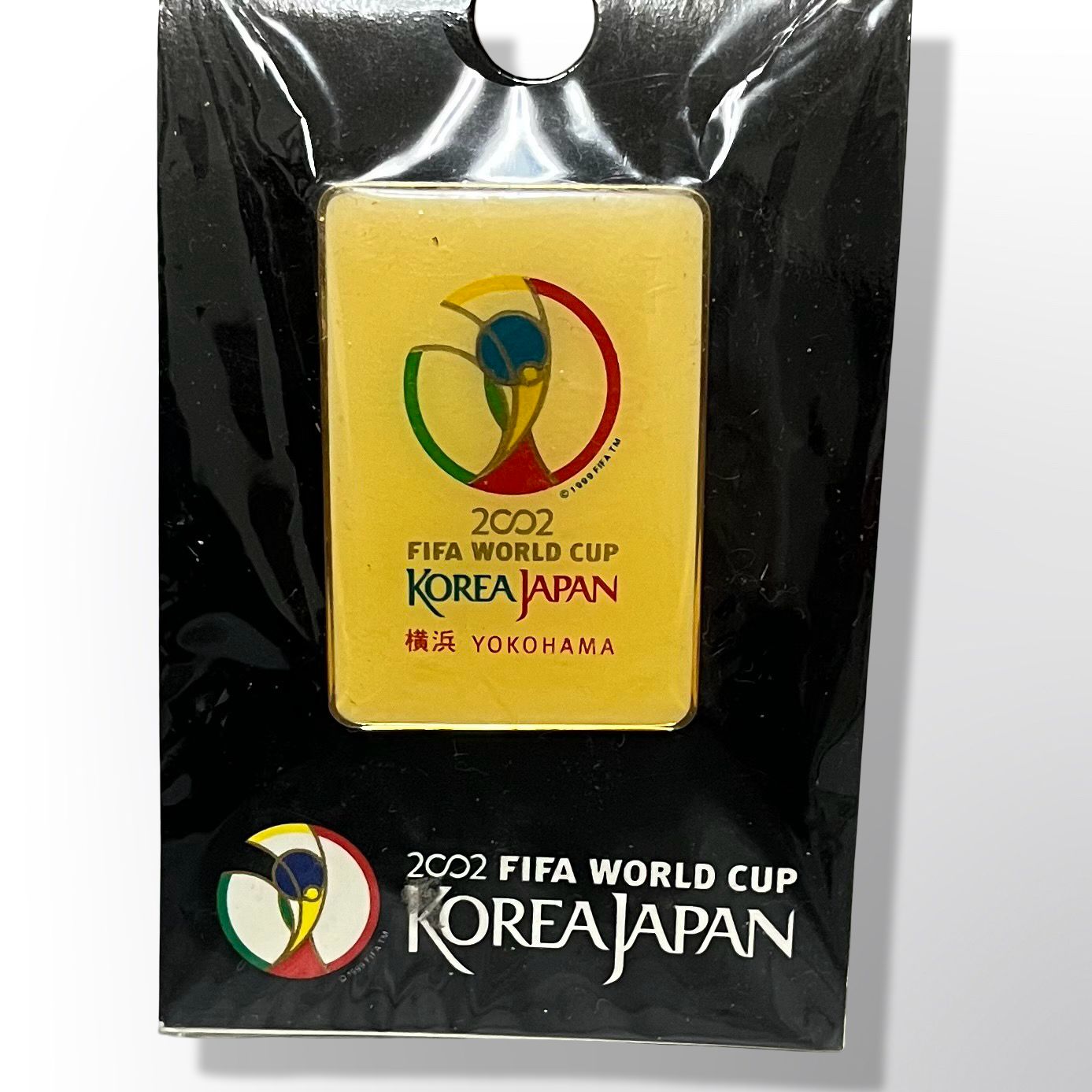 2002 FIFAワールドカップ 日韓大会 横浜 YOKOHAMA 公式ピンバッジ 未