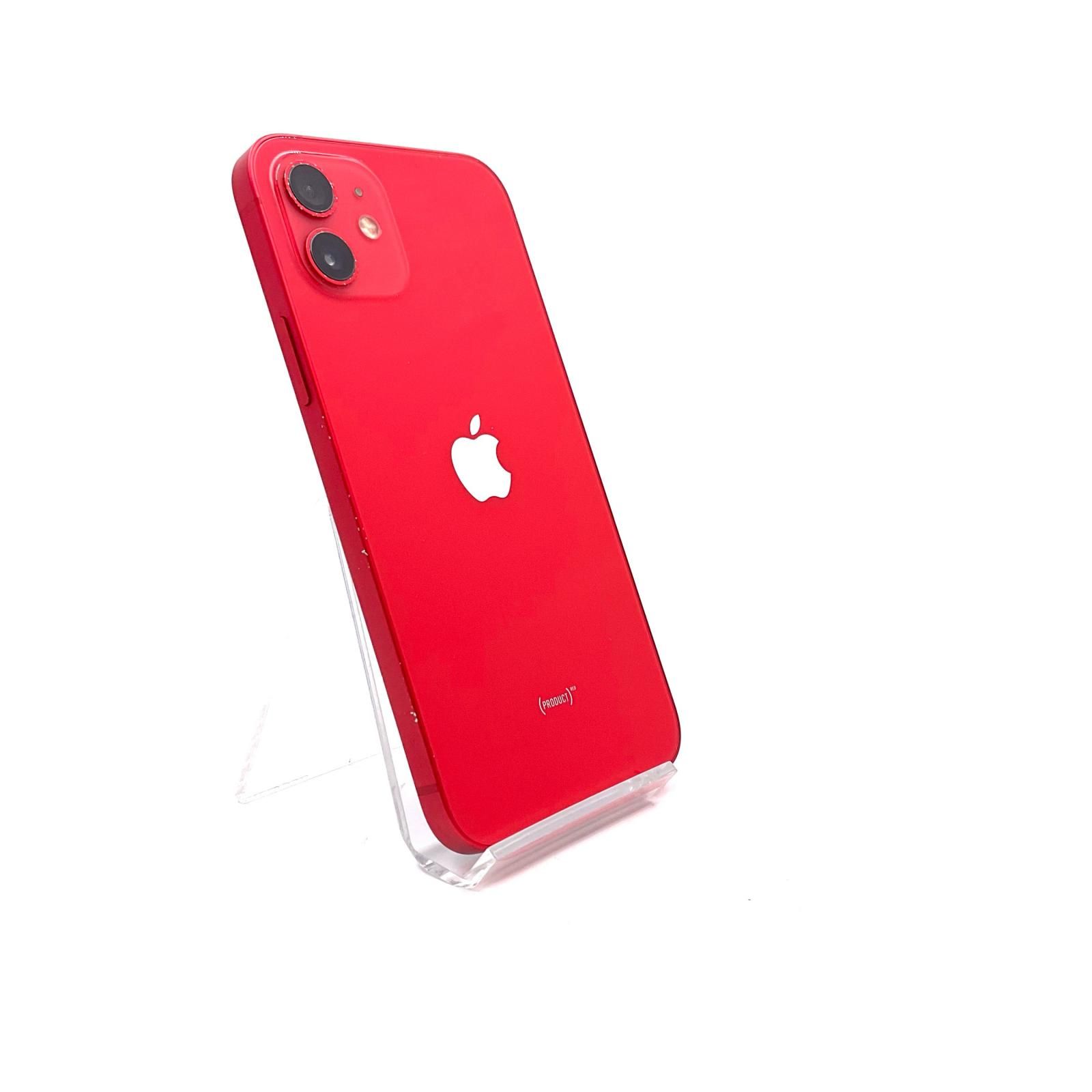iPhone 12 PRODUCT(RED) 128GB SIMロック解除済 バッテリー82% 大きな