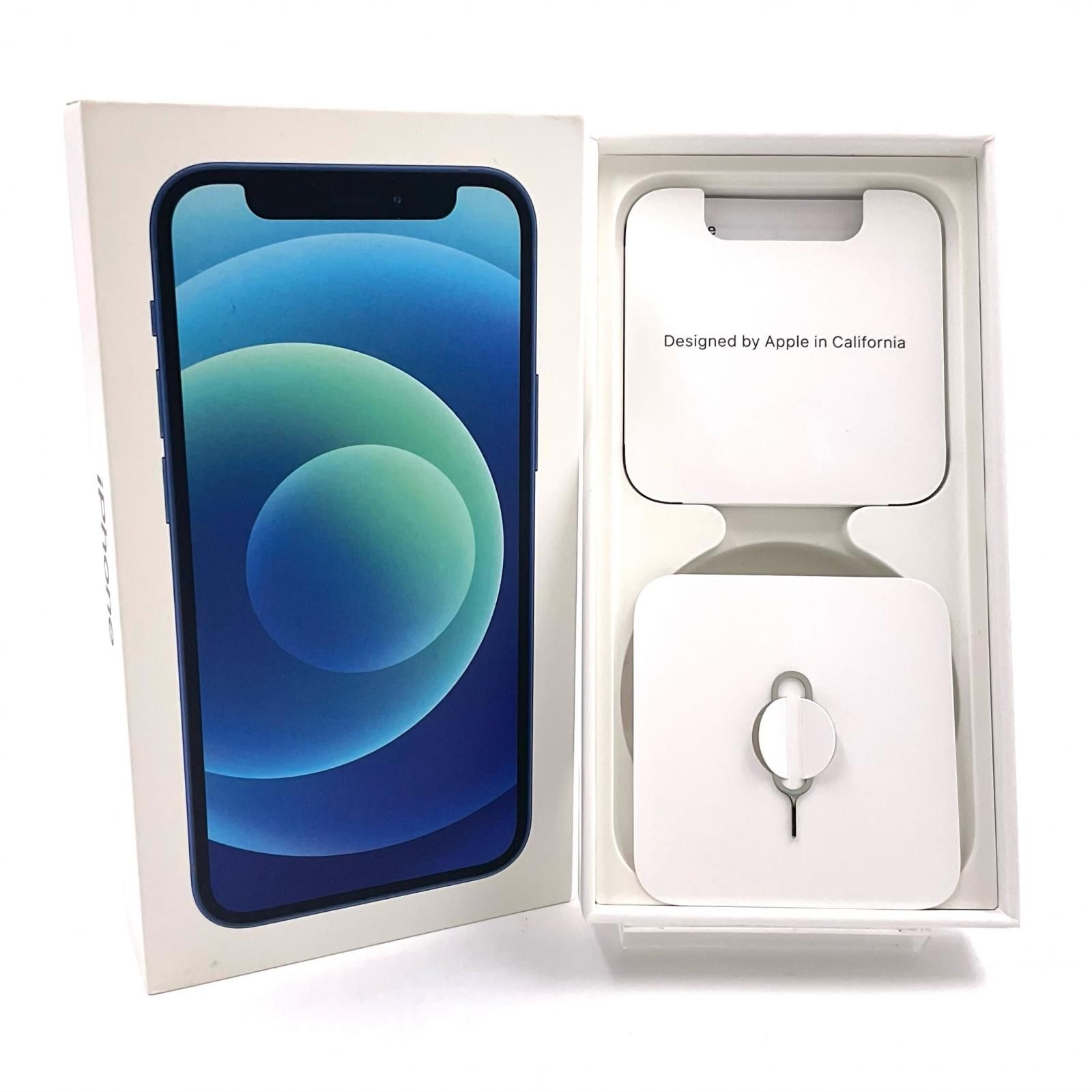 iPhone 12 mini 128GB ブルー au 白ロム 動作確認済 60%【全額返金保証