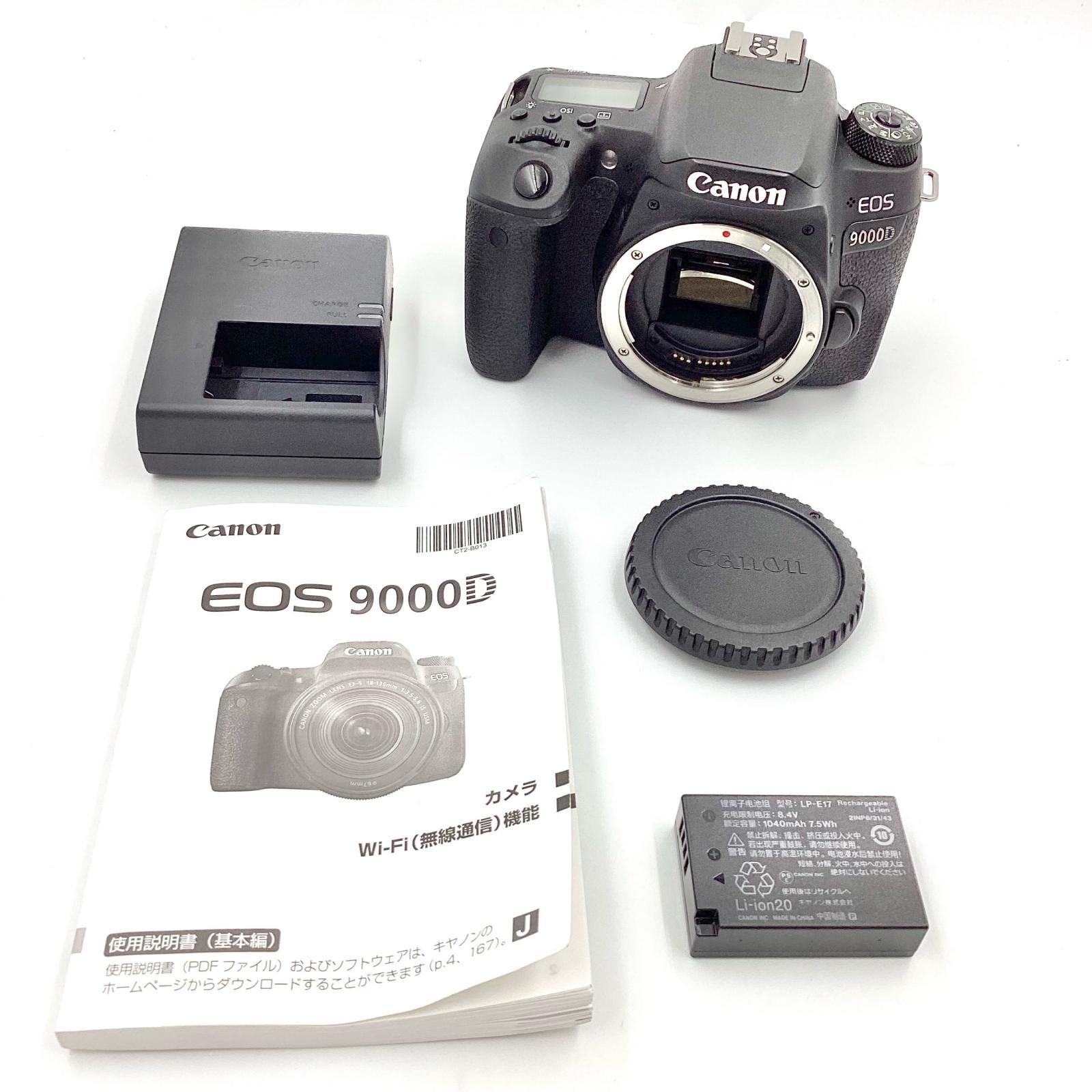 全額返金保証】【最速発送】Canon デジタル一眼 EOS 9000D ボディ