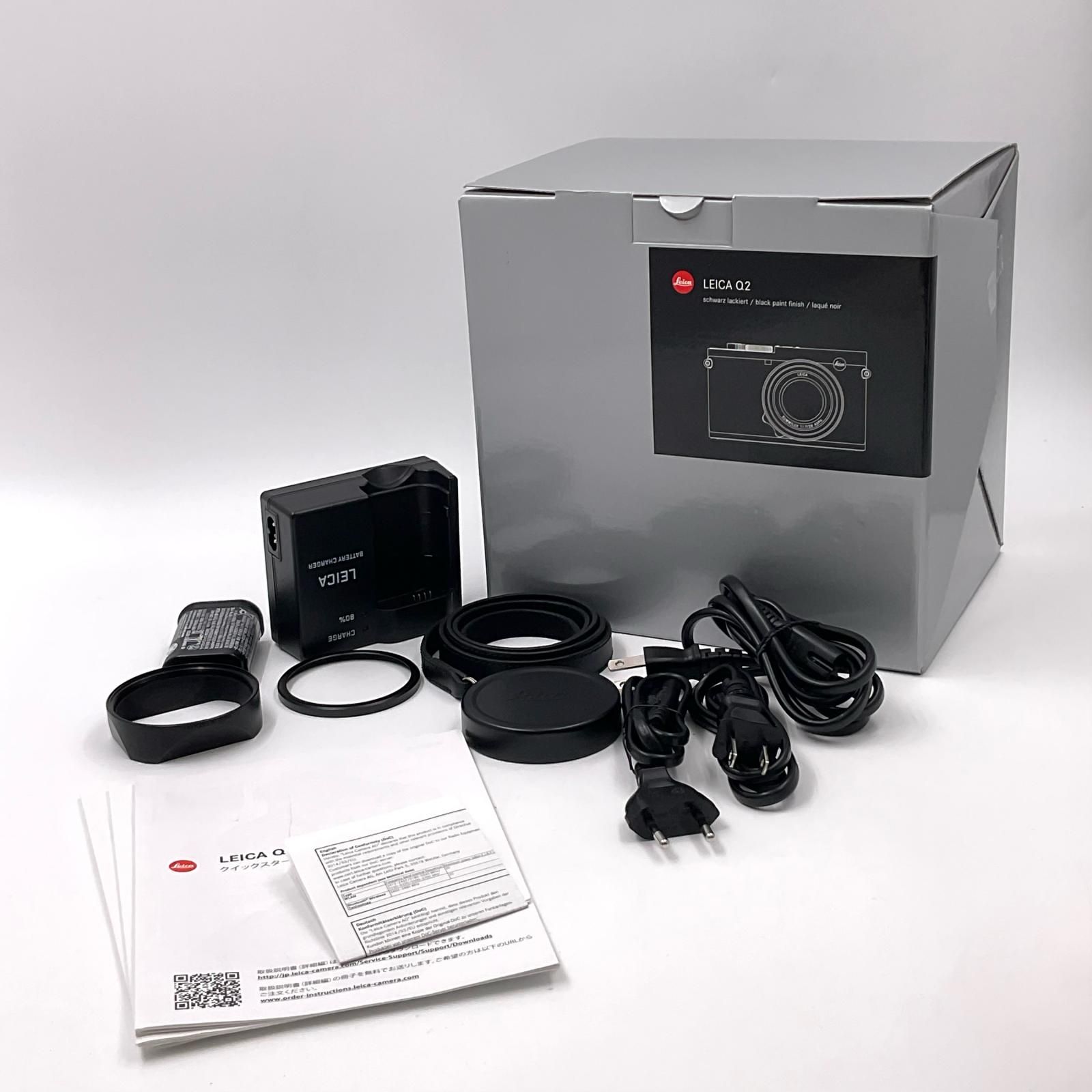 全額返金保証】【最速発送】Leica コンパクトデジタルカメラ Q2 19050