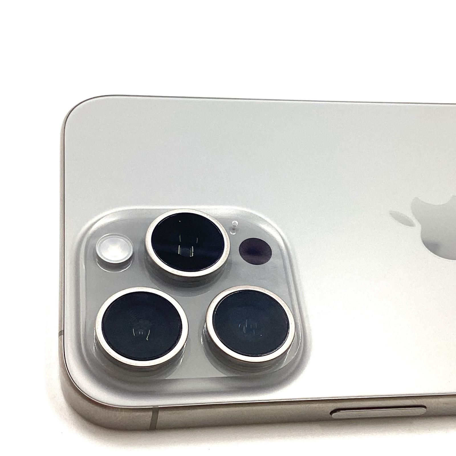 iPhone 15 Pro Max 512GB ナチュラルチタニウム SIMフリー 白ロム 美品