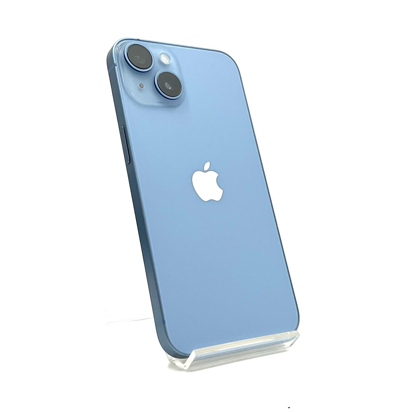 iPhone 14 128GB ブルー SIMフリー 白ロム 動作確認済 81%【全額返金 