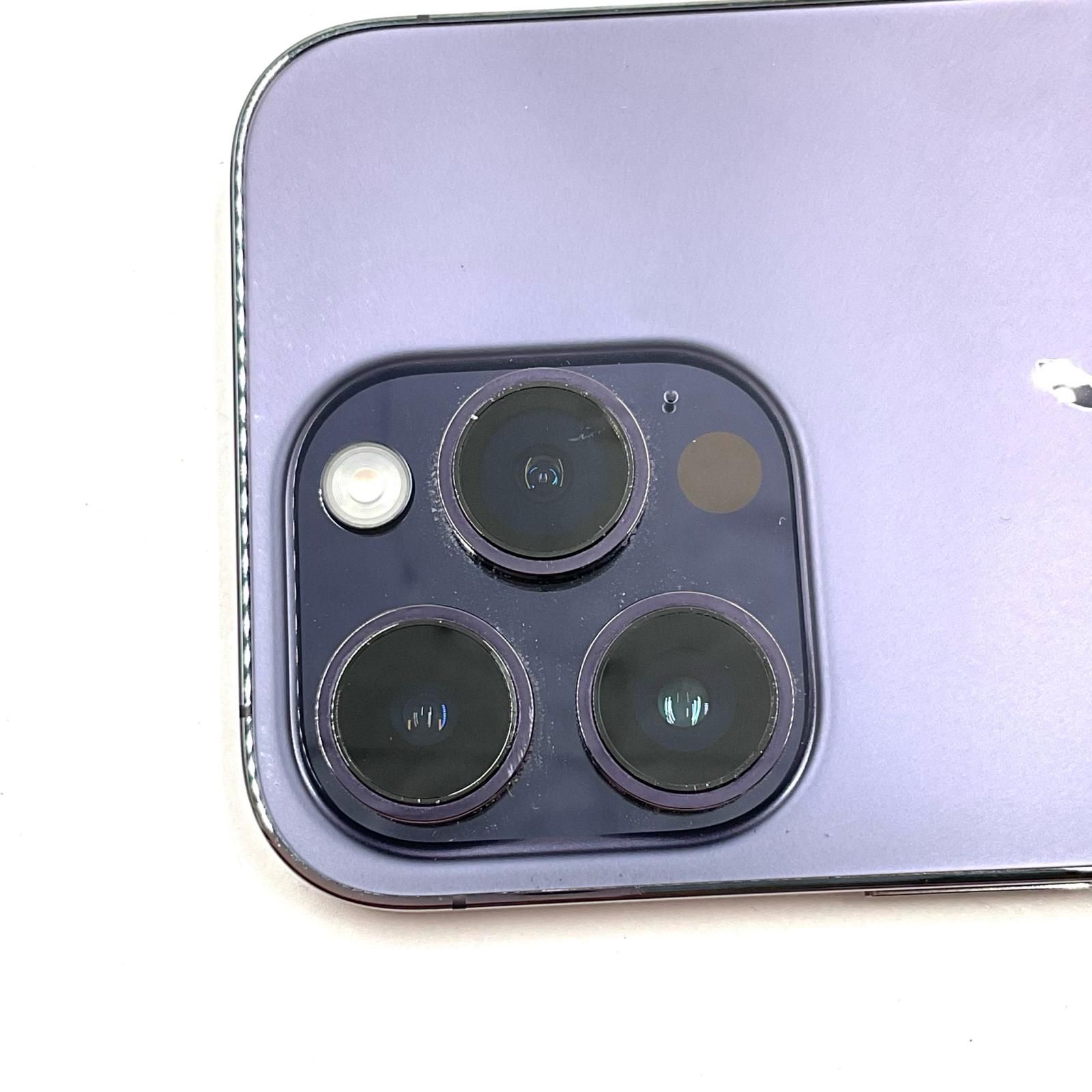 iPhone 14 Pro 128GB ディープパープル SIMフリー 白ロム 動作確認済