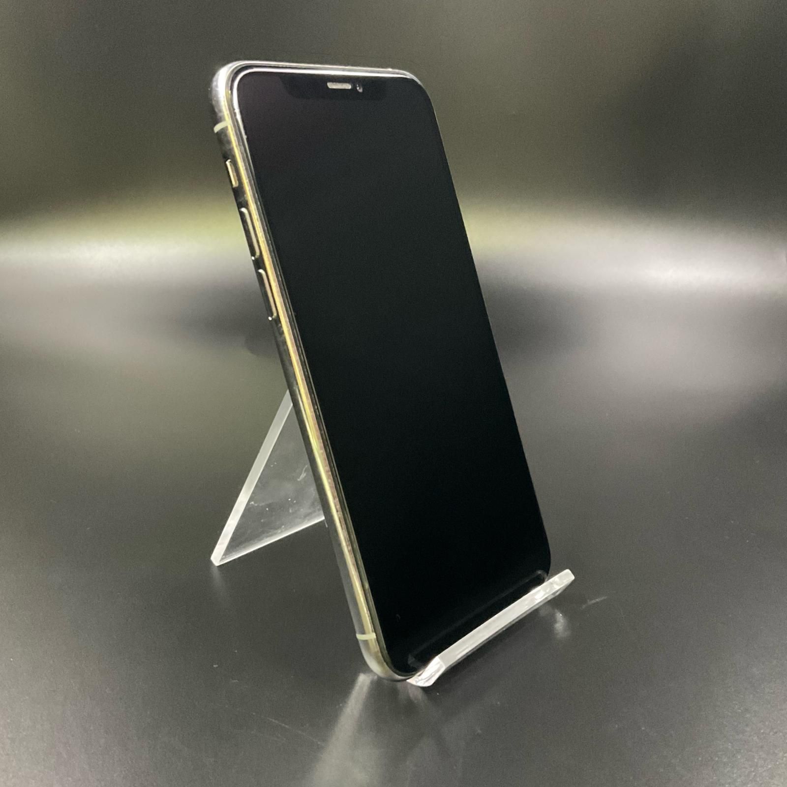 iPhone 11 Pro 256GB シルバー au 白ロム 動作確認済 81%【全額返金