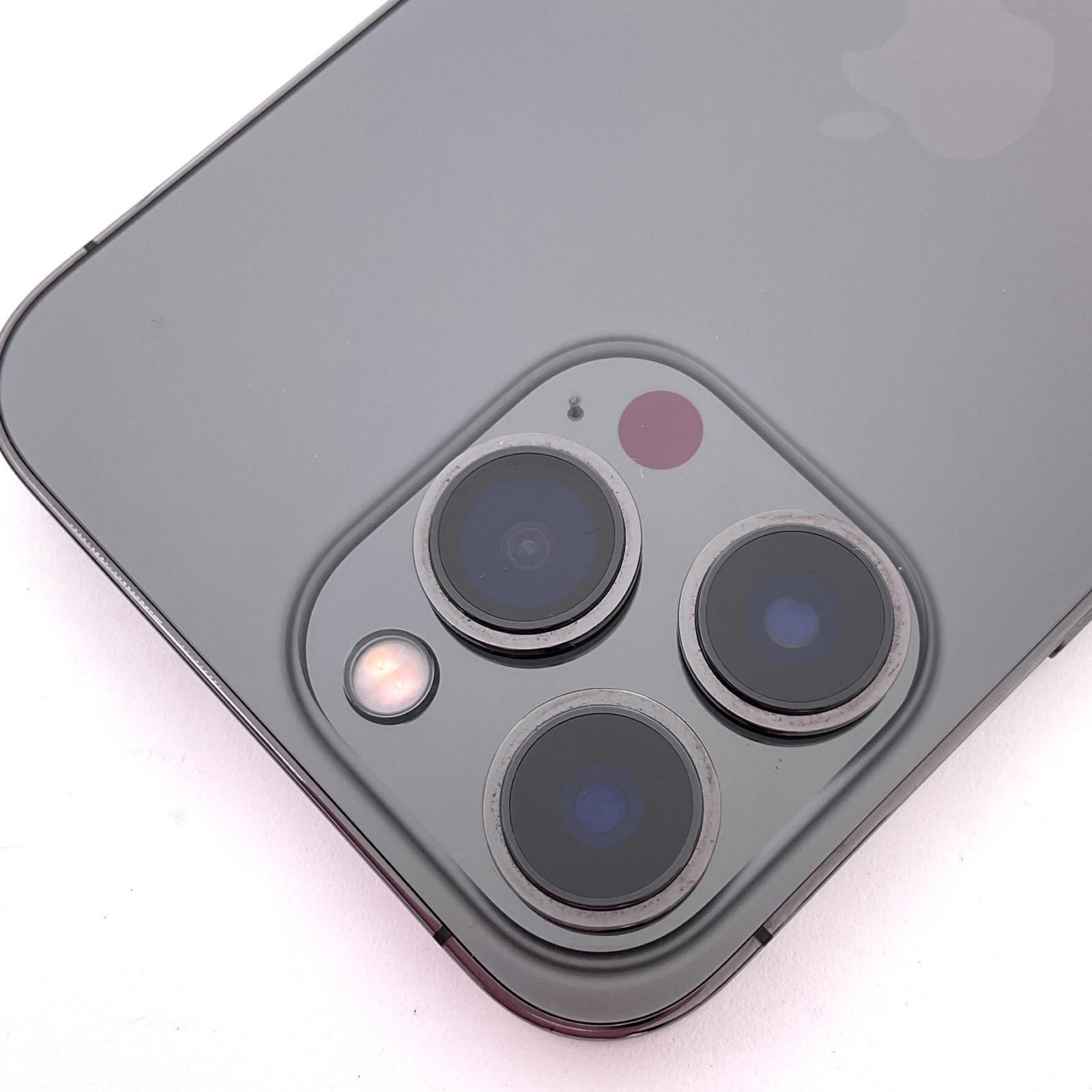 iPhone 13 Pro 128GB グラファイト docomo SIMフリー 白ロム 動作確認