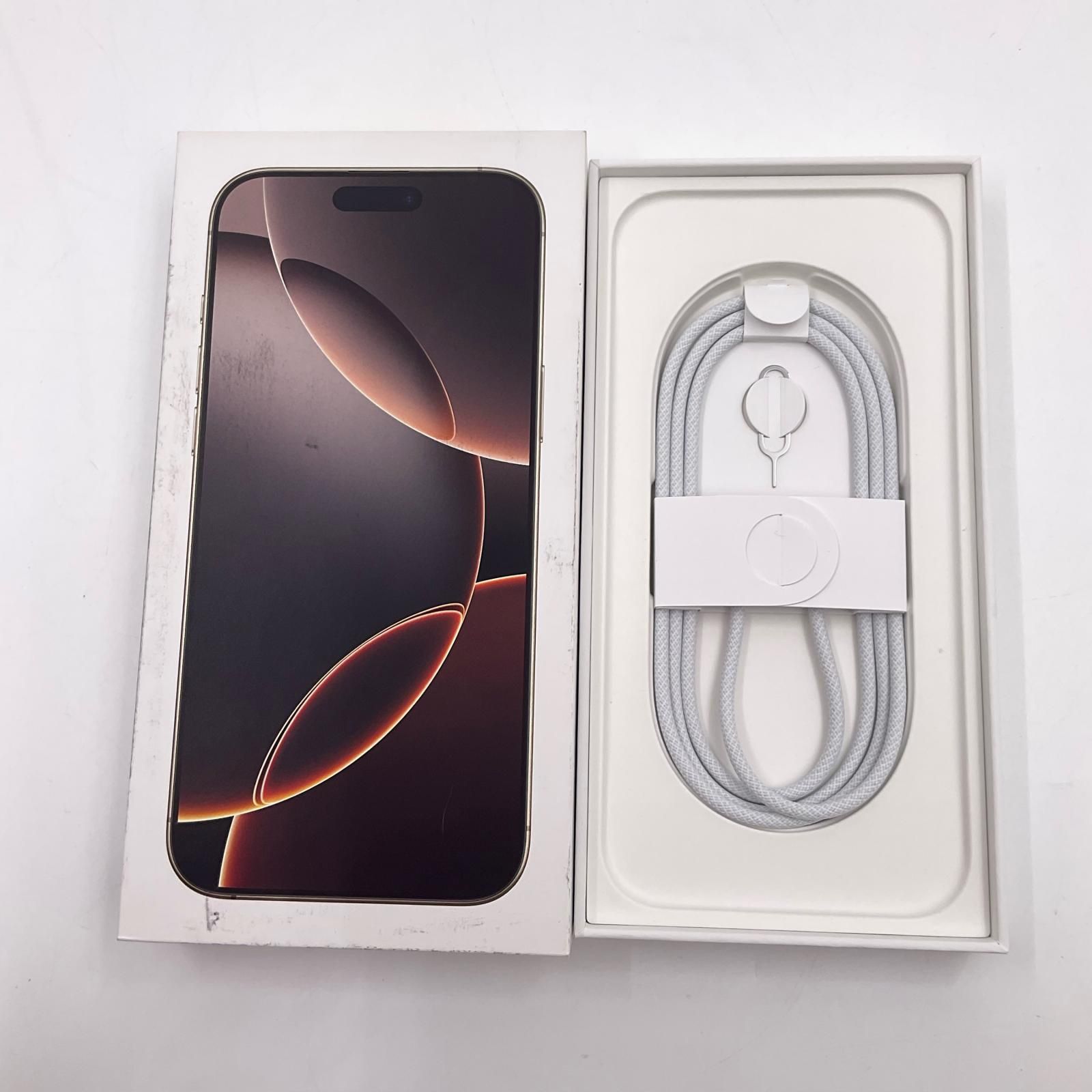 iPhone 16 Pro Max 256GB デザートチタニウム SIMフリー 白ロム 超美品