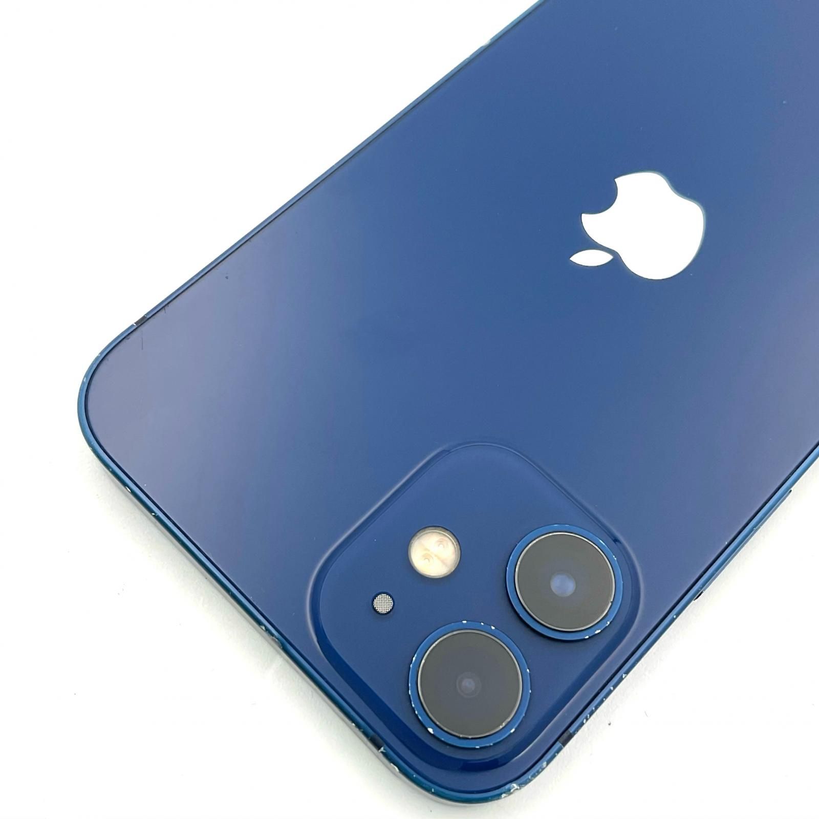 iPhone 12 mini 128GB ブルー SIMフリー 白ロム 動作確認済 78%【全額