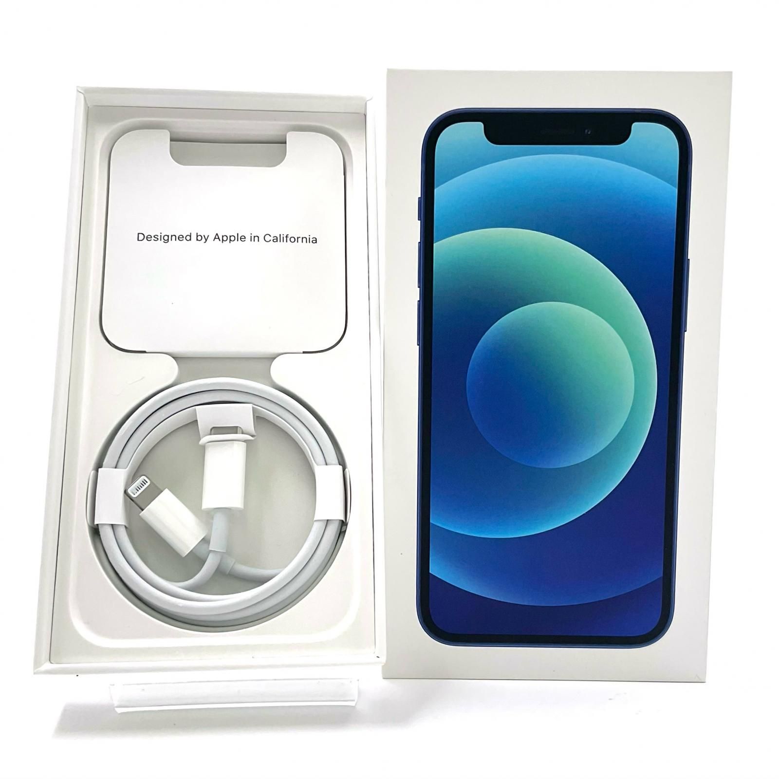 iPhone 12 mini 128GB ブルー SIMフリー 白ロム 動作確認済 78%【全額