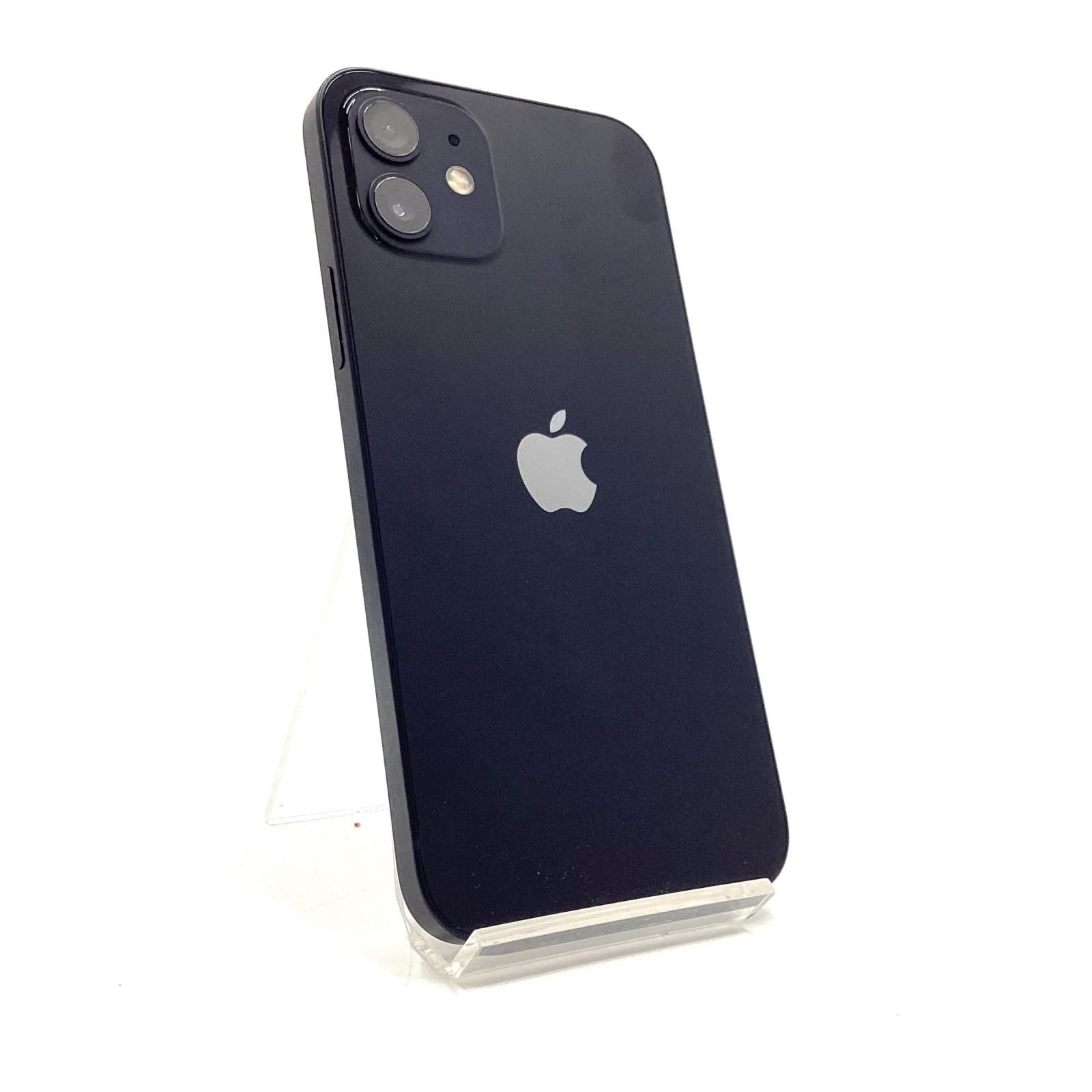 iPhone 12 ブラック　白ロム　箱あり iPhone 12 128GB ブラック 白ロム 動作確認済 71%【全額返金保証