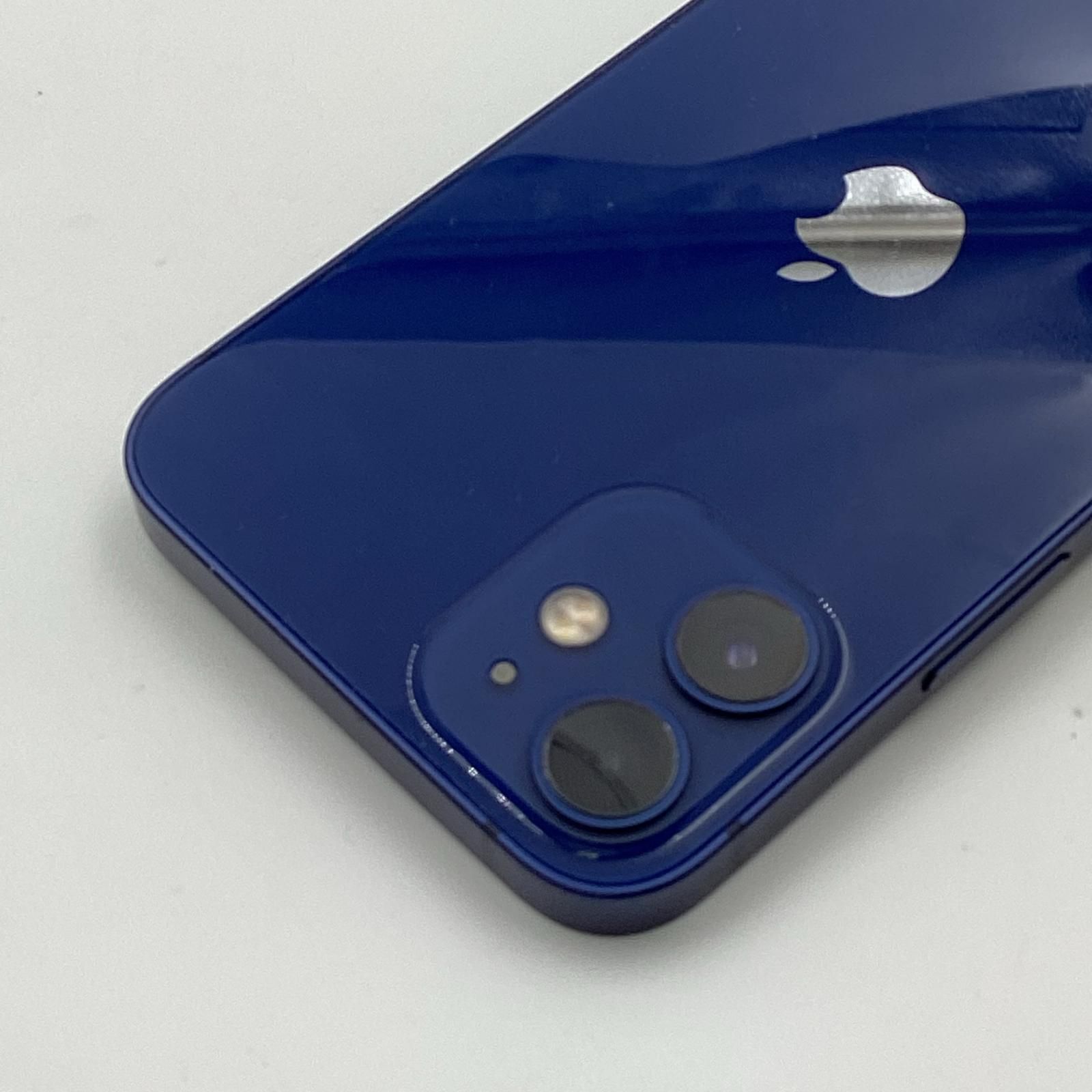 iPhone 12 mini 64GB ブルー Softbank SIMフリー 動作確認済 78%【全額