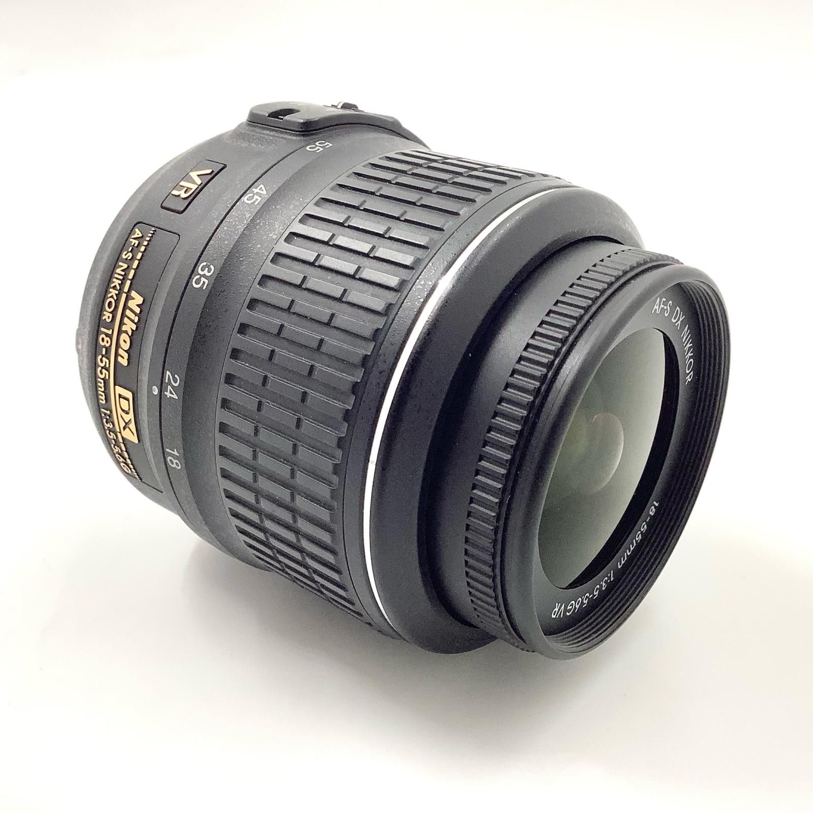 全額返金保証】【最速発送】Nikon AF-S DX NIKKOR 18-55mm f/3.5-5.6G