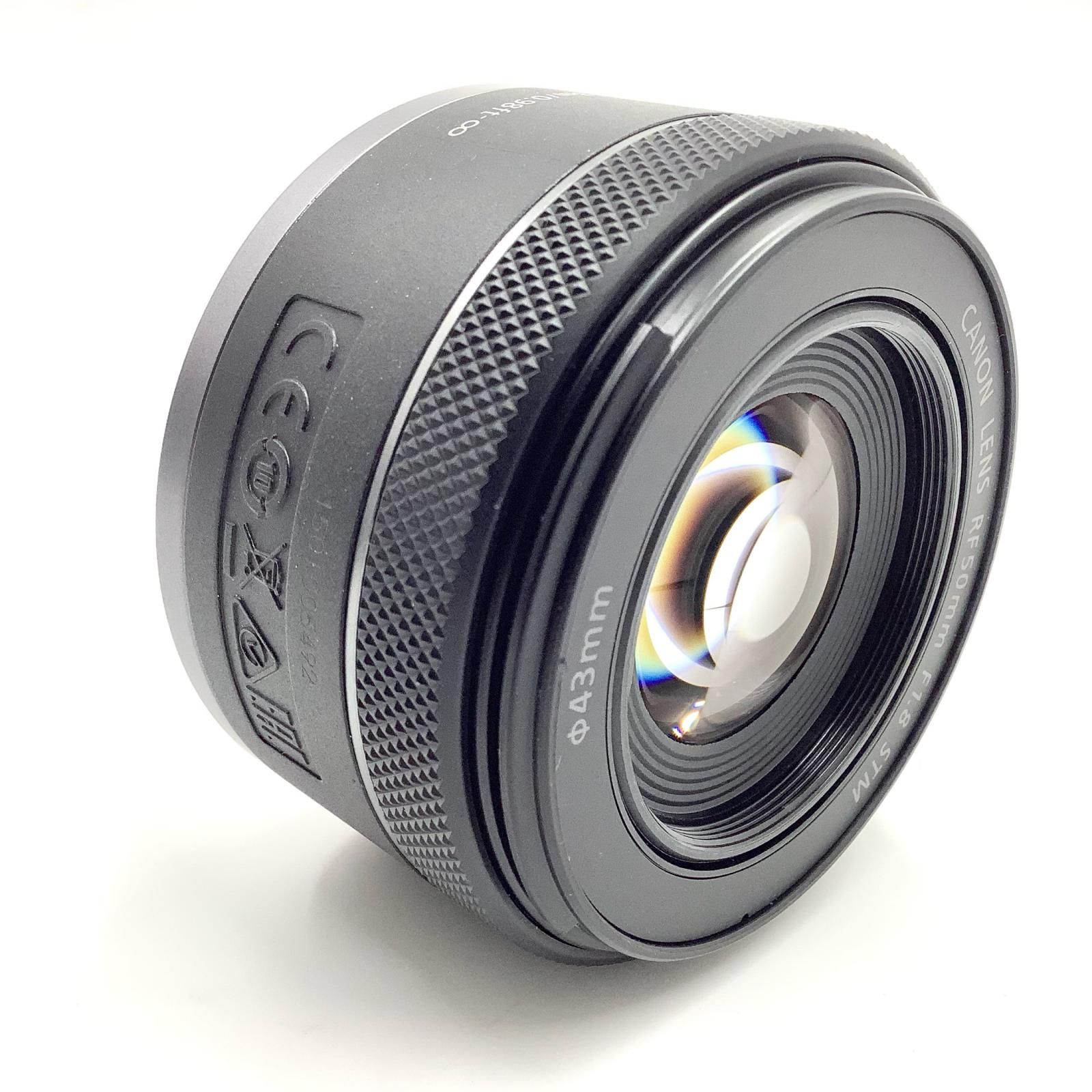 全額返金保証】【最速発送】Canon RF50mm F1.8 STM 超美品 動作確認済