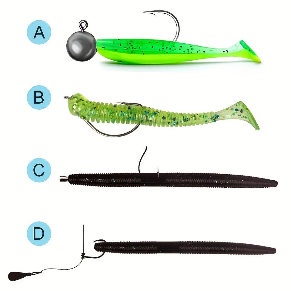 豊富な種類で大漁Get！】釣りルアーセット 66/95/189個 ミックスカラー