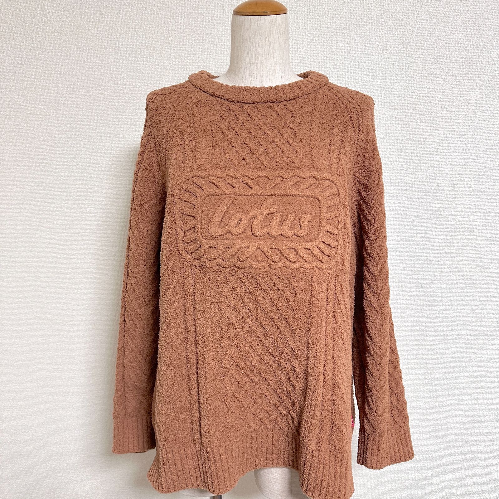 gelato pique ジェラピケ 【Lotus】スフレアランプルオーバー ラグラン