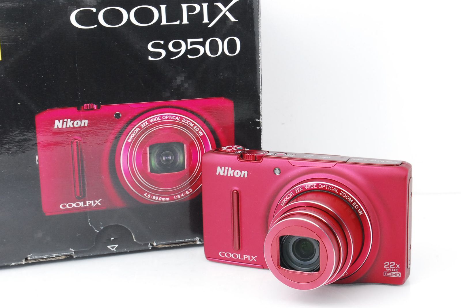 ☆22倍ズーム×Wi-Fi搭載!旅行も日常も大活躍!☆ニコン COOLPIX S9500