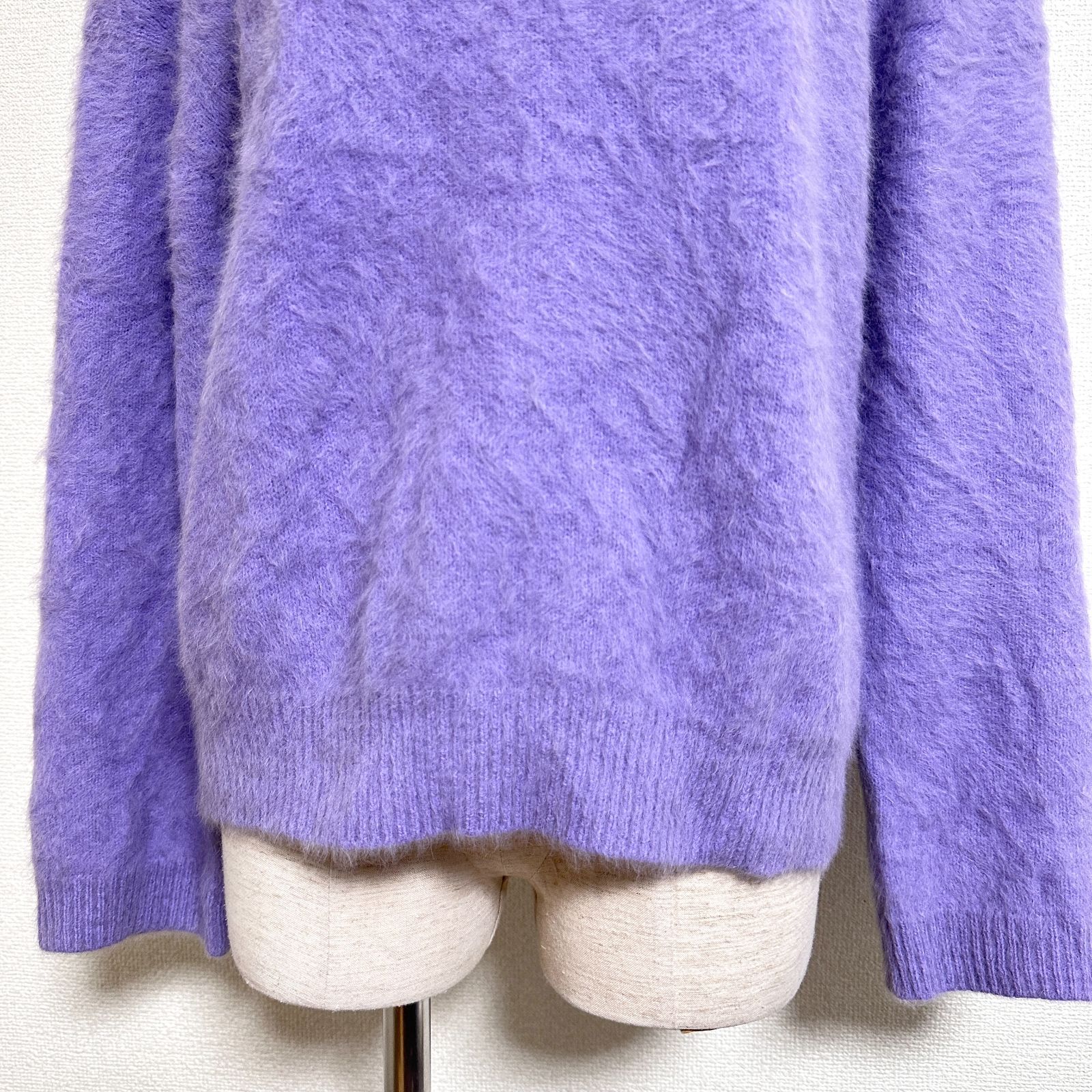 ふわふわ フォックスカシミヤプルオーバー