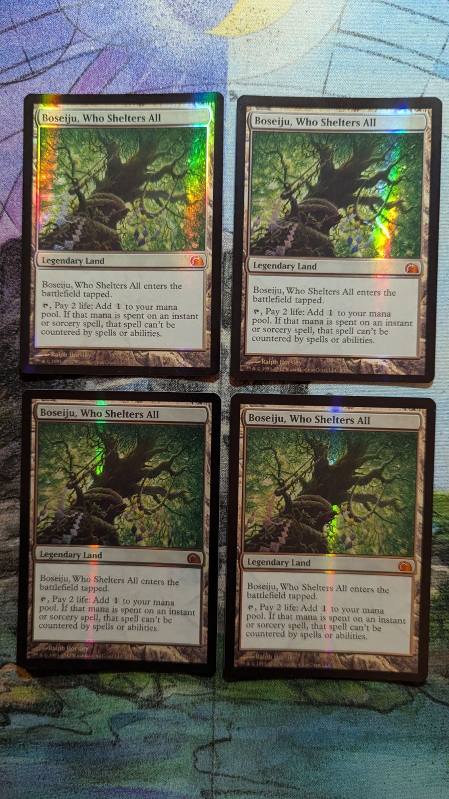 耐え抜くもの、母聖樹　英語版FOIL MTG すべてを護るもの、母聖樹 From the Vault 英語4枚 まとめ売り