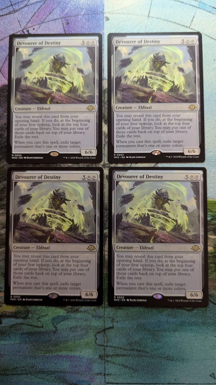 MTG 運命を貪るもの 英語4枚 まとめ売り - メルカリ