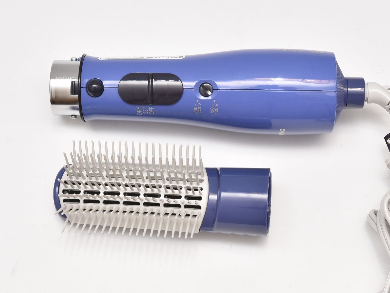 パナソニック くるくるドライヤーZIGZAG 海外対応 紫 EH-KA5B-V - メルカリ