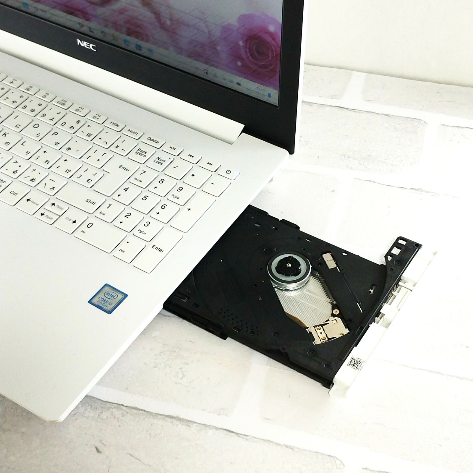 たっぷり1TB 第7世代Corei3 DVD NEC Lavie 最新 Windows11 ノート