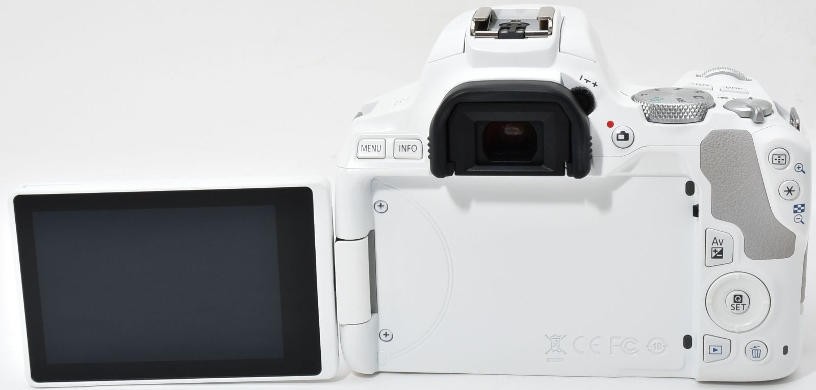 キヤノン デジタル一眼 CANON EOS Kiss X10 ホワイト レンズキット