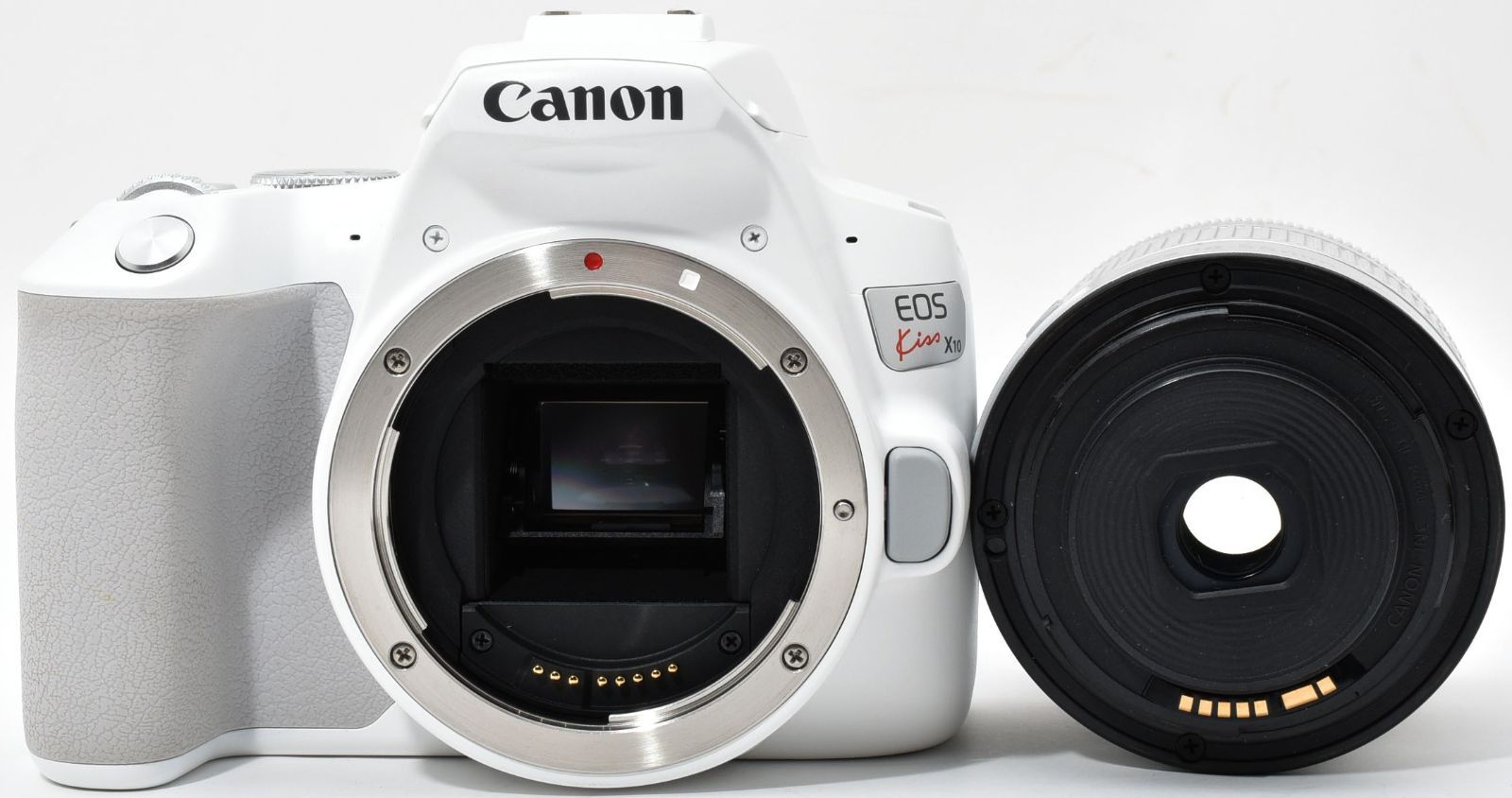 キヤノン デジタル一眼 CANON EOS Kiss X10 ホワイト レンズキット