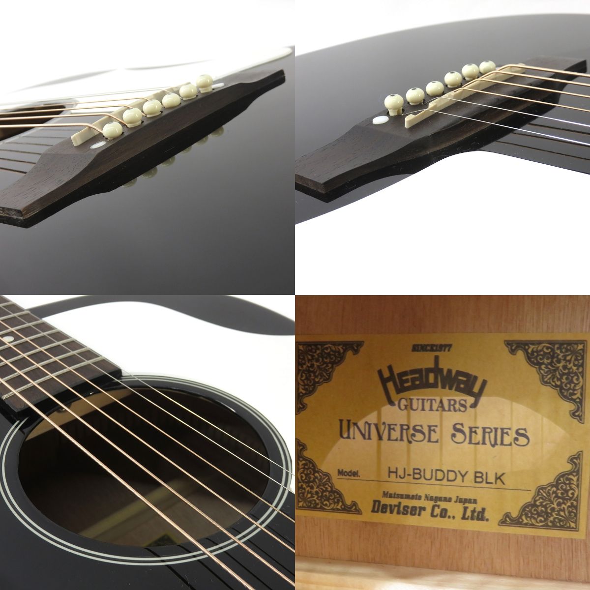 Headway ヘッドウェイ HJ-BUDDY ブラック エレアコ エレクトリック