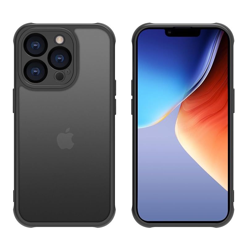 iPhone 13Pro ケース 半透明 iPhoneケース 黒半透明 楽天市場
