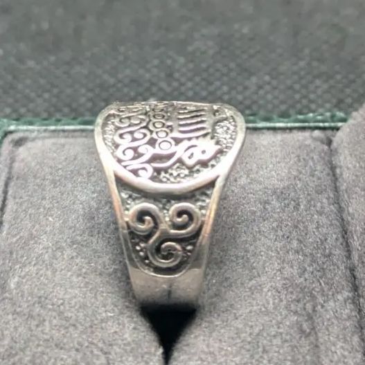 ヴィンテージ シグネットリング北欧船