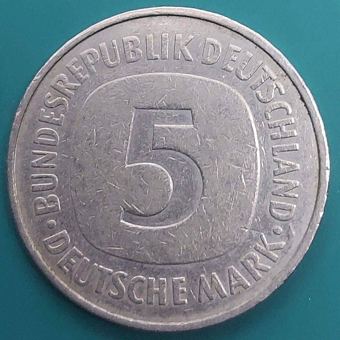 ドイツ 5マルクコイン 1975年 ハンブルク造幣局 イーグル・連邦ワシデザイン 海外硬貨 外国コイン 【L161】 - メルカリ