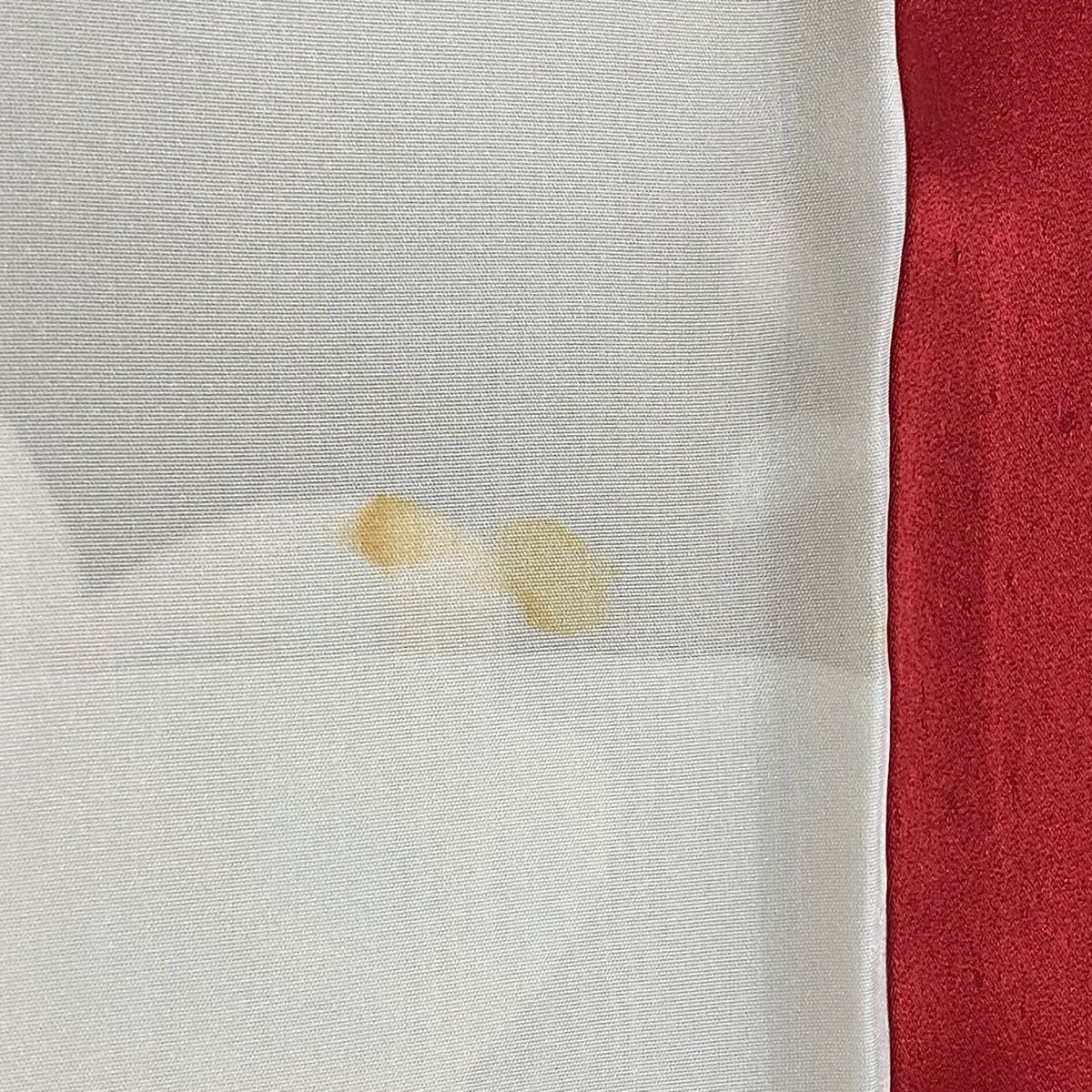  振袖 身丈162 5 cm 裄丈63 S 袷 御所車 桜 金銀彩 ぼかし 山吹茶色 正絹 秀品 振袖 着物