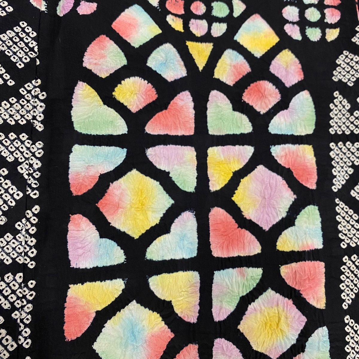 ステンドグラス 絞り