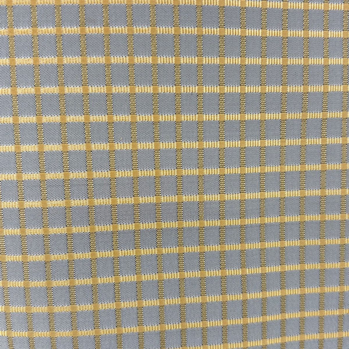  紬 身丈159 5 cm 裄丈63 S 袷 格子 灰色 正絹 紬 着物