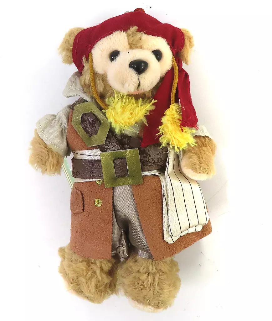 中古】ぬいぐるみ ダッフィー(パイレーツ/2007) ぬいぐるみバッジ