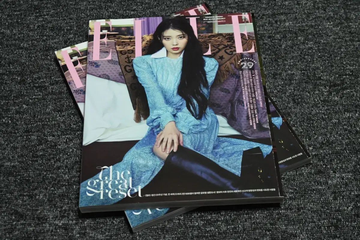 数量限定，SALE (韓国国内雑誌) エル Elle D型 2021 11 (表紙 : アイユ) その他