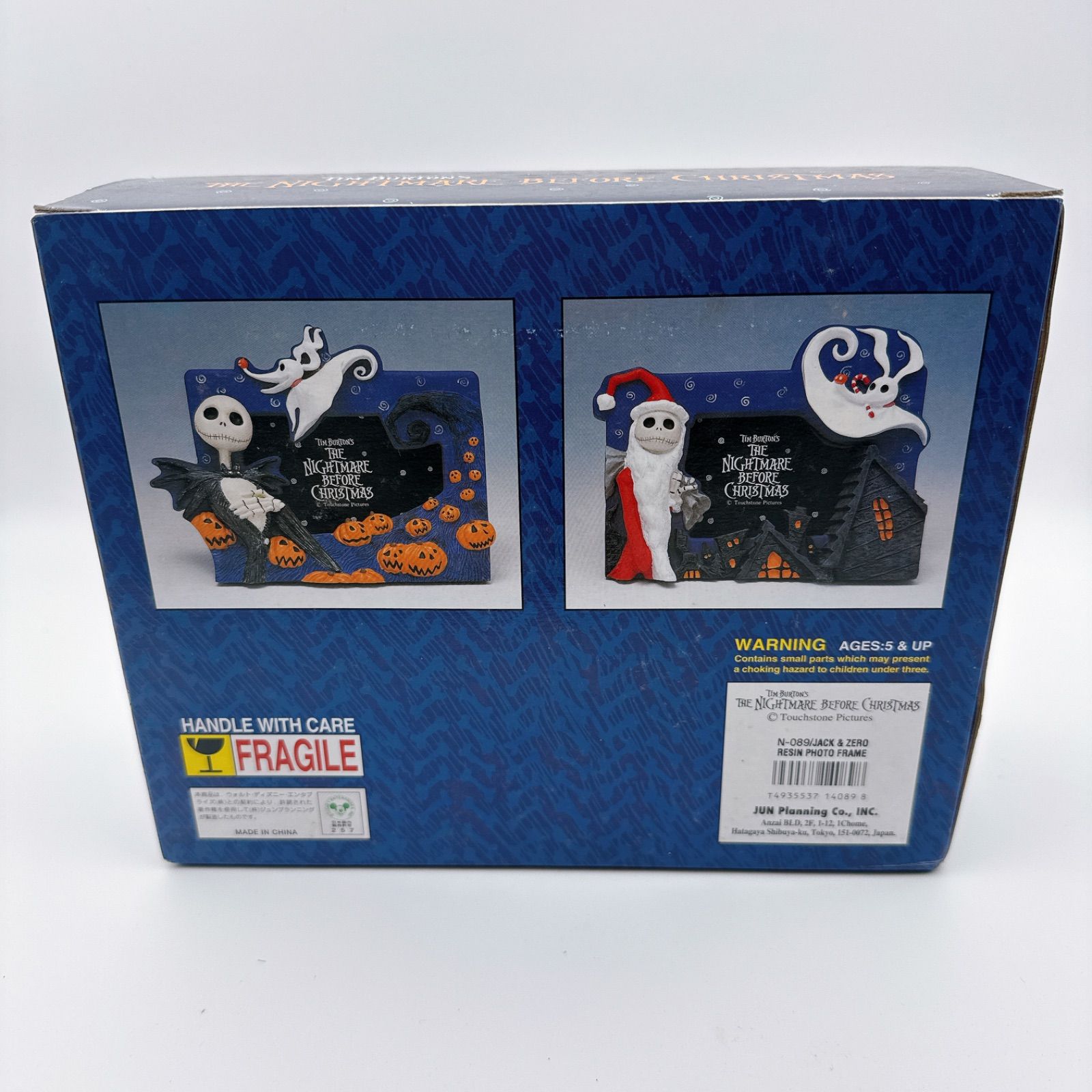 ナイトメアビフォアクリスマス ジャック＆ゼロ フォトフレーム