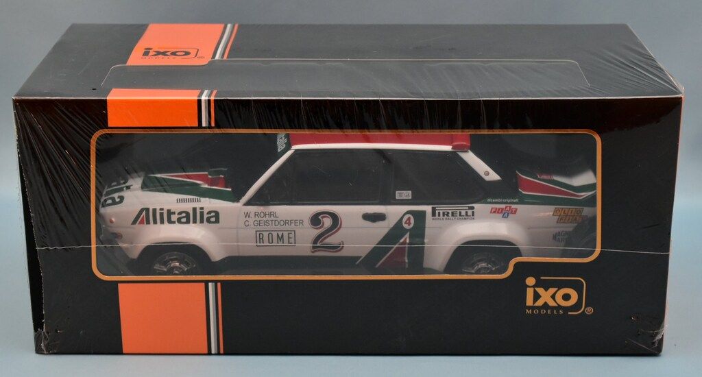 ixo MODELS 1/18 FIAT 131 Abarth #2 Rally Monte Carlo 1978 18RMC009
