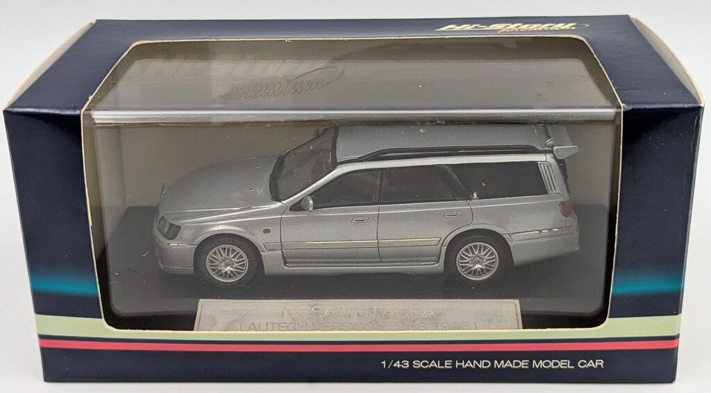 ハイストーリー 1/43 ステージア オーテック インターアライド 1/43Hi-Story NISSAN STAGEA AUTECH VERSION 260RS