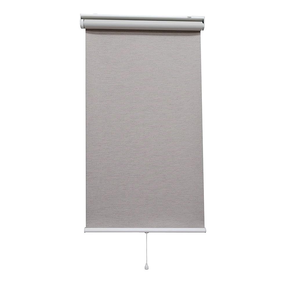 トーソー ロールスクリーン ミックスクリーム 130 X 200 遮光3級杢目