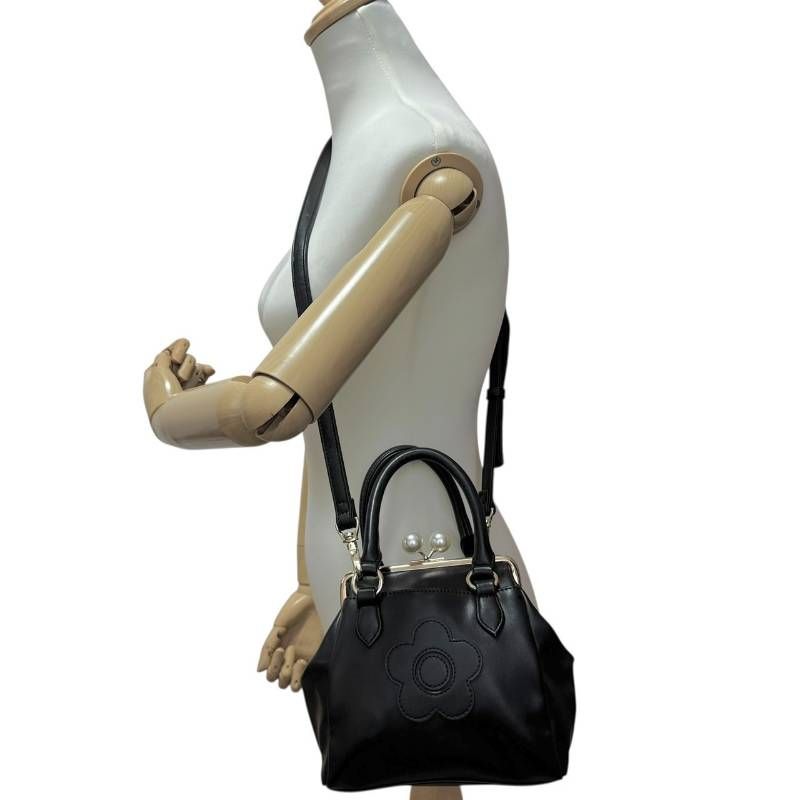 MARY QUANT マリークワント☆ハンドバッグ ショルダーバッグ 2way