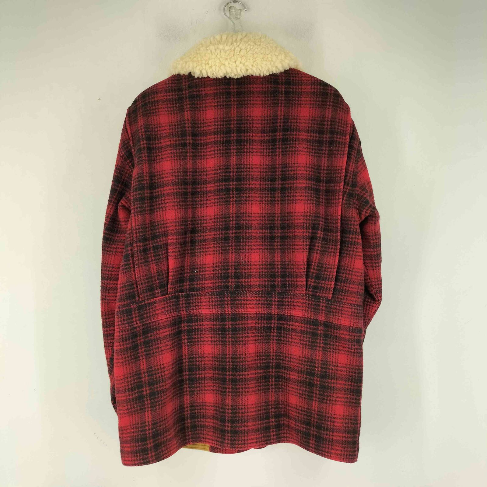 ウールリッチ WOOLRICH 90S USA製 チェックボアコート メンズ M - メルカリ