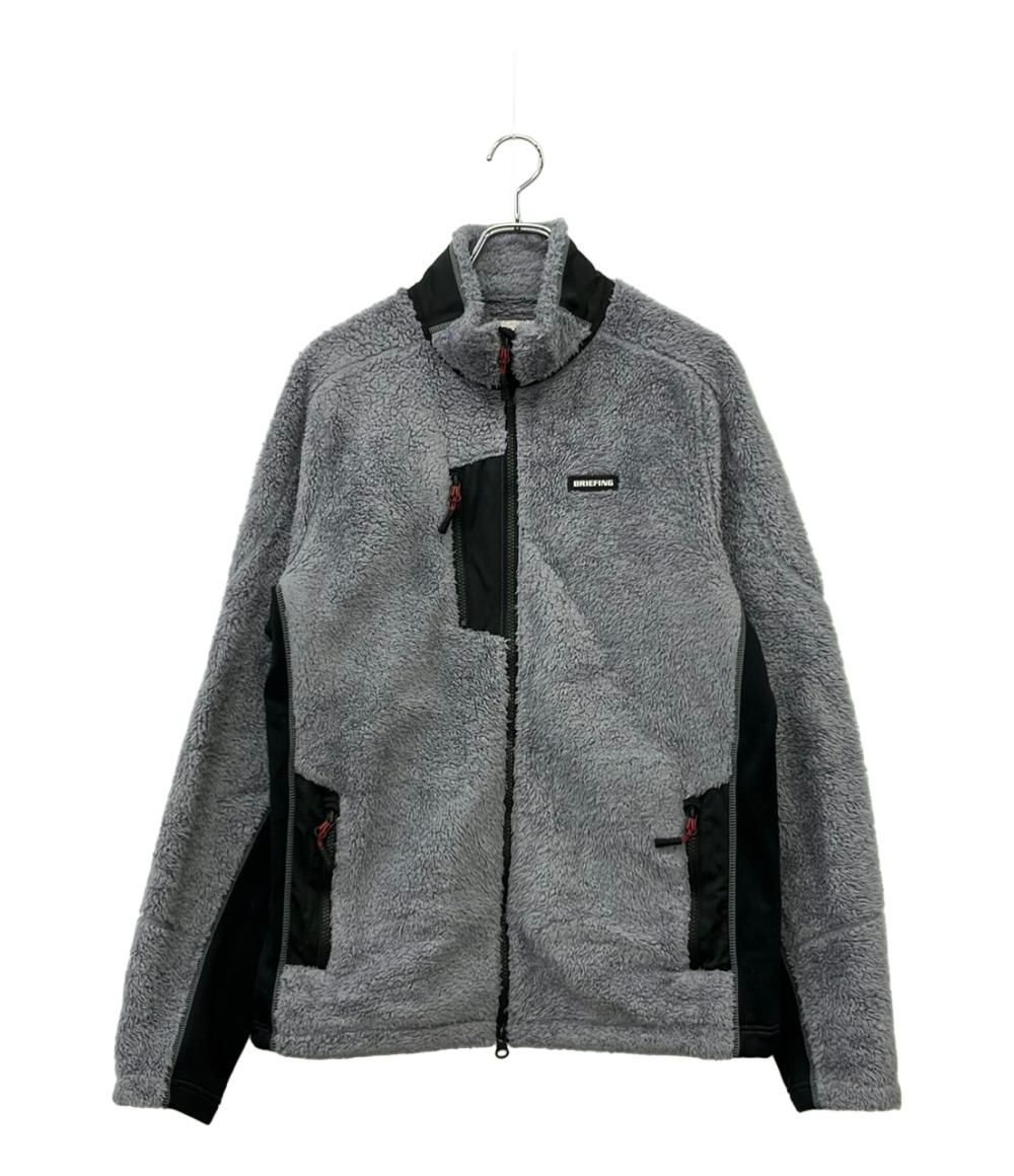 ブリーフィング BRIEFINGフリースジャケット Lサイズ 一回着用 ブリーフィング フリース ジャケット メンズ SIZE L BRIEFING - メルカリ