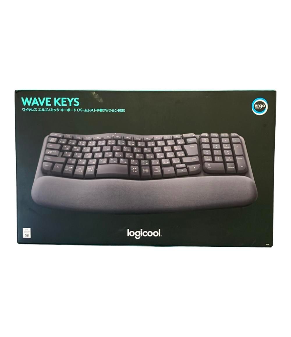 ロジクール ワイヤレス エルゴノミック キーボード WAVE KEYS 安い
