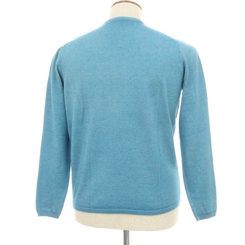 中古】クルチアーニ CRUCIANI ガーメントダイ ウール Vネック プル