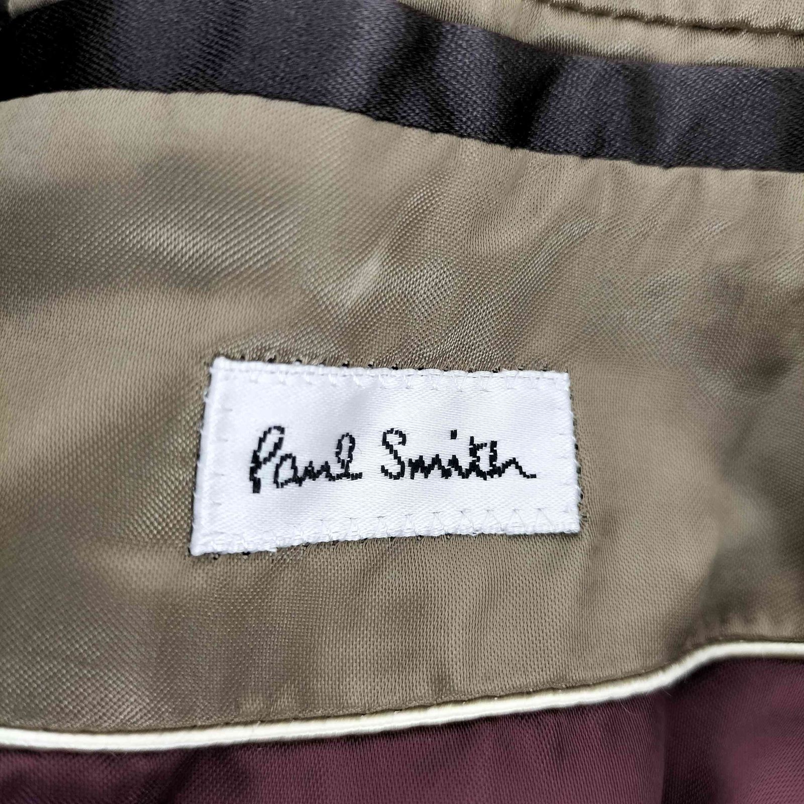  ポールスミス Paul Smith リネン＆アルパカ混 比翼チェスターコート メンズ M チェスターコート ジャケット アウター