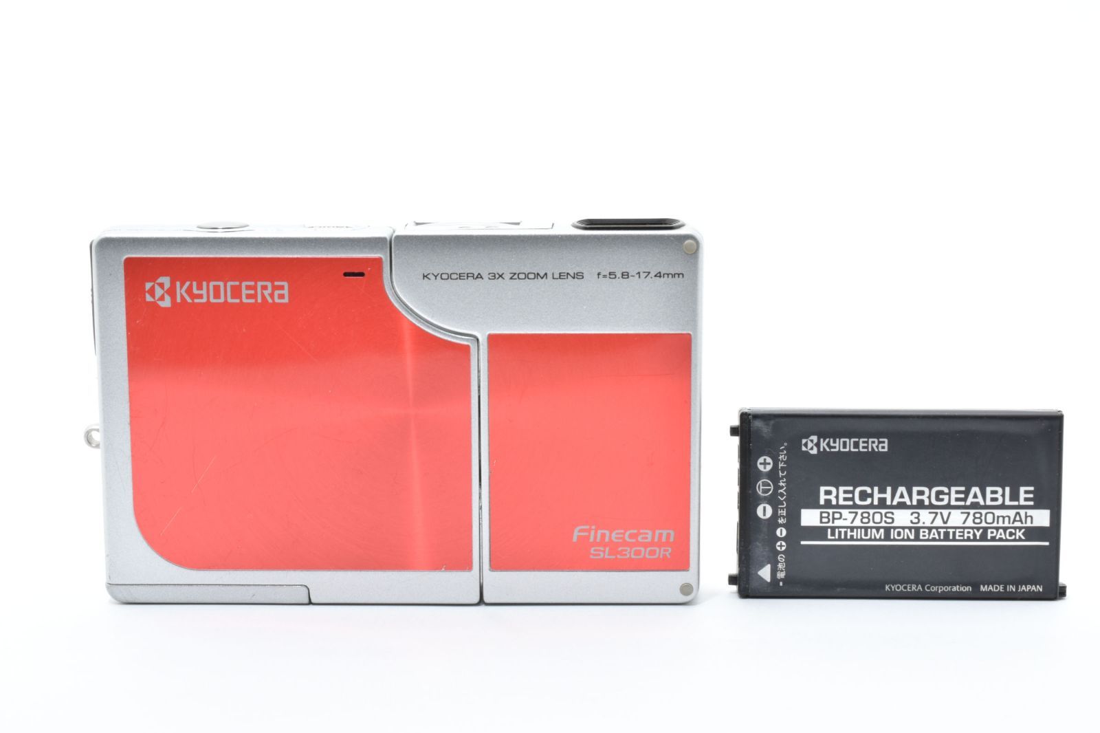 ☆良品☆京セラ KYOCERA Finecam SL300R コンパクトデジタルカメラ